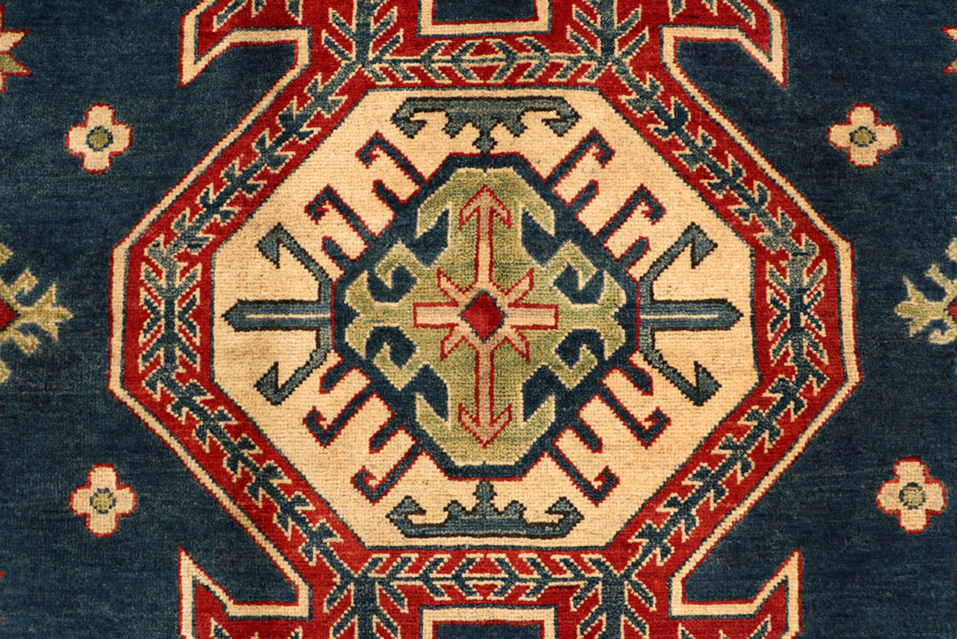 Midnight Blue Kazak 6' 6 x 9' 5 - No. 68234 - ALRUG Rug Store