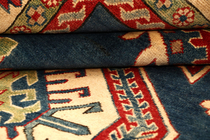 Midnight Blue Kazak 6' 6 x 9' 5 - No. 68234 - ALRUG Rug Store