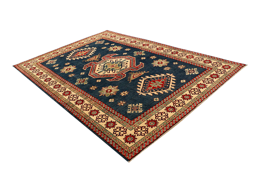 Midnight Blue Kazak 6' 6 x 9' 5 - No. 68234 - ALRUG Rug Store