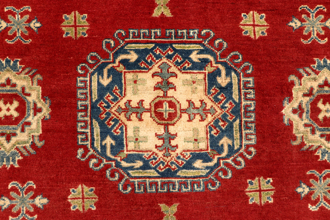 Firebrick Kazak 6' 7 x 9' 5 - No. 68235 - ALRUG Rug Store