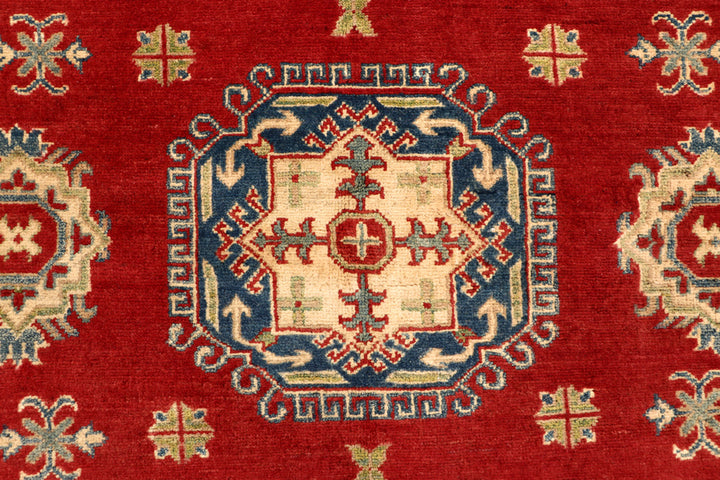 Firebrick Kazak 6' 7 x 9' 5 - No. 68235 - ALRUG Rug Store