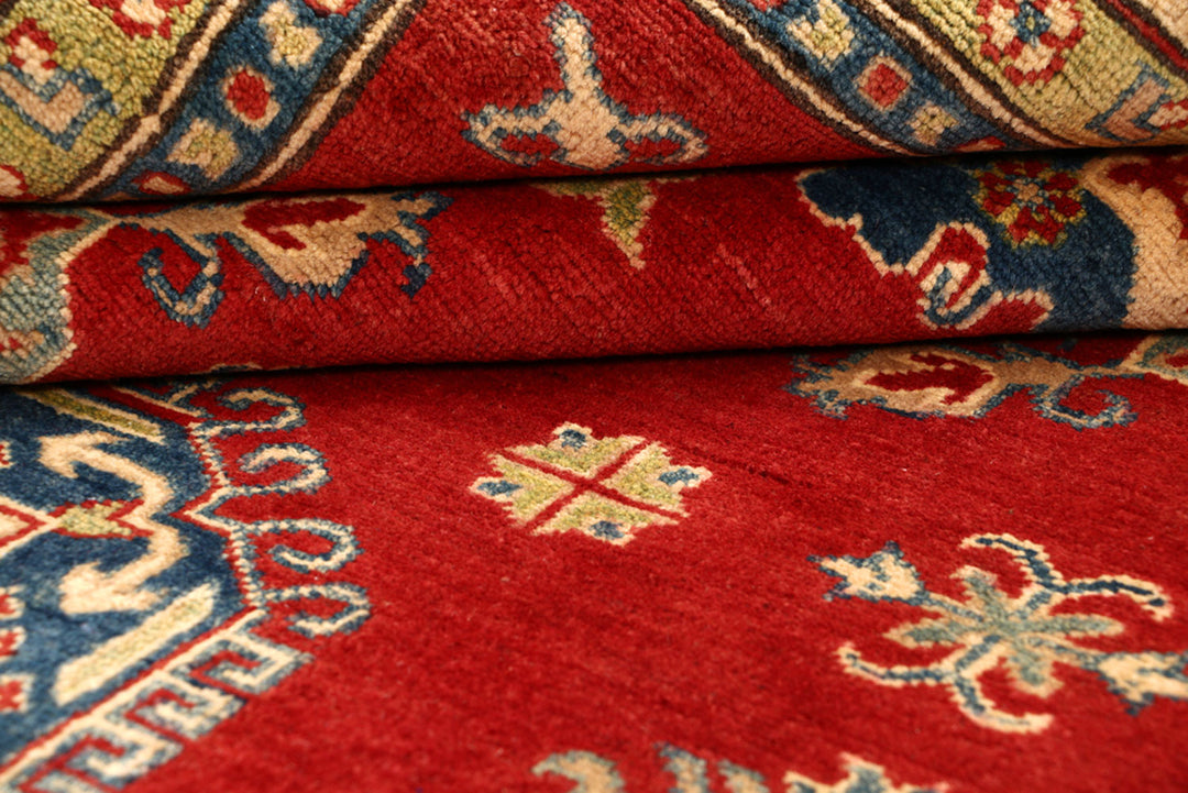 Firebrick Kazak 6' 7 x 9' 5 - No. 68235 - ALRUG Rug Store