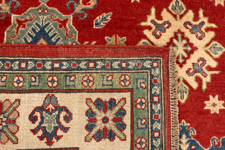 Firebrick Kazak 6' 7 x 9' 5 - No. 68235 - ALRUG Rug Store