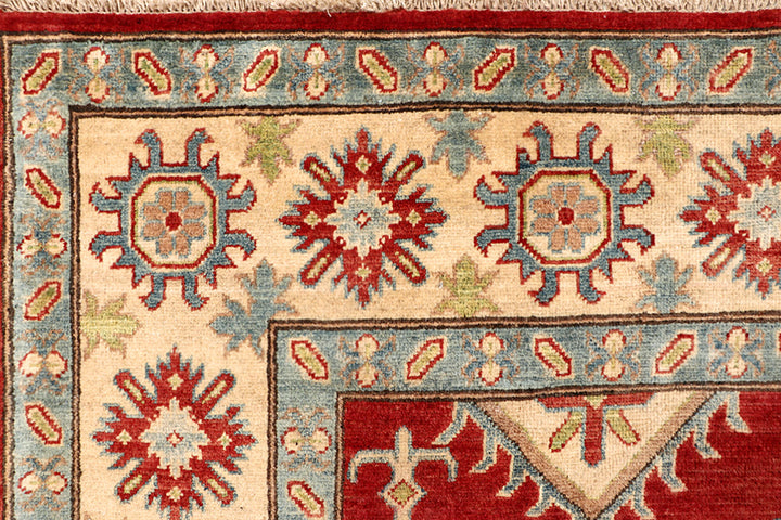 Firebrick Kazak 6' 6 x 9' 11 - No. 68236 - ALRUG Rug Store