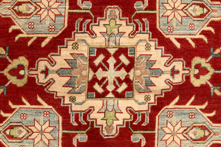 Firebrick Kazak 6' 6 x 9' 11 - No. 68236 - ALRUG Rug Store