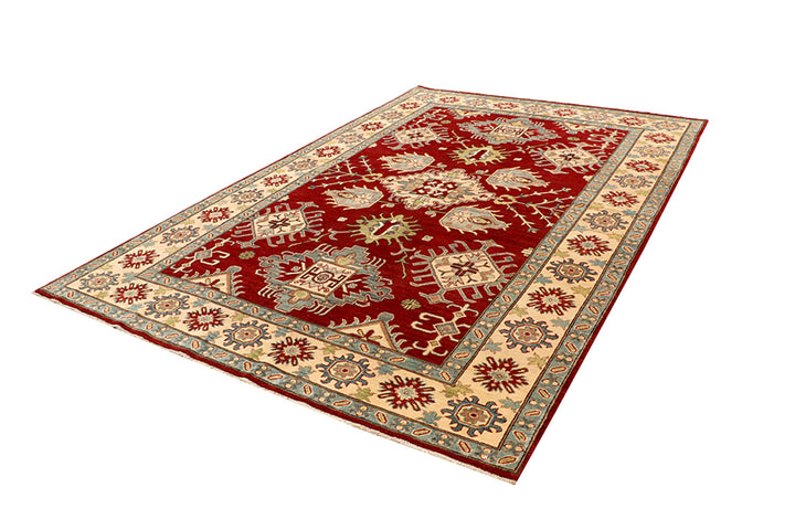 Firebrick Kazak 6' 6 x 9' 11 - No. 68236 - ALRUG Rug Store