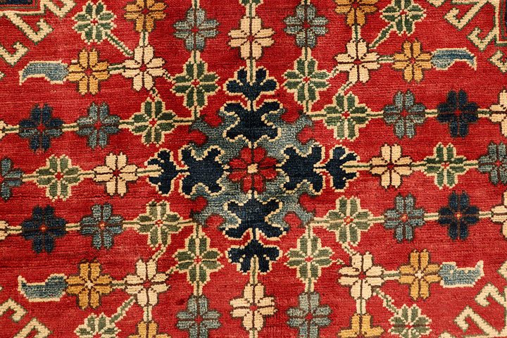 Multi Colored Kazak 6' 5 x 9' 9 - No. 68237 - ALRUG Rug Store