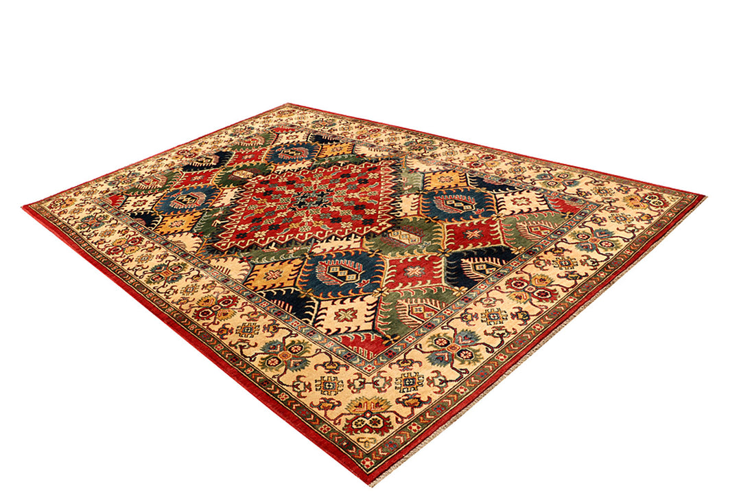 Multi Colored Kazak 6' 5 x 9' 9 - No. 68237 - ALRUG Rug Store
