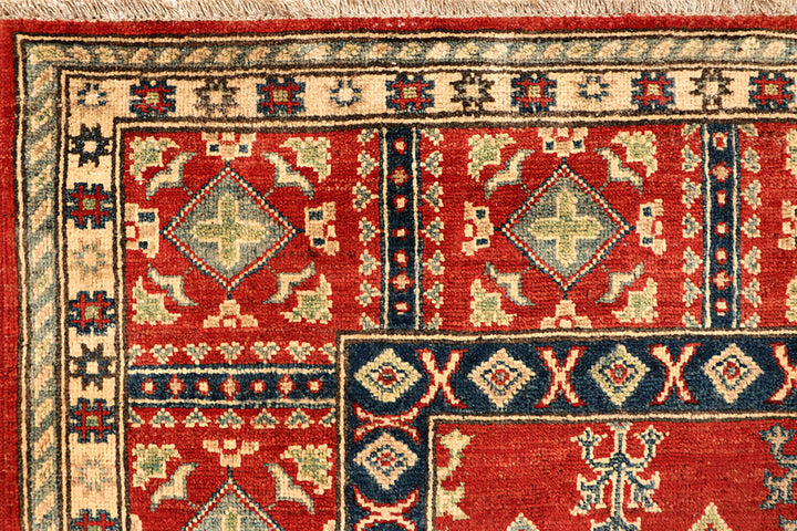 Multi Colored Kazak 6' 9 x 9' 6 - No. 68238 - ALRUG Rug Store