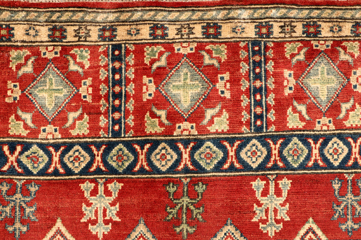 Multi Colored Kazak 6' 9 x 9' 6 - No. 68238 - ALRUG Rug Store