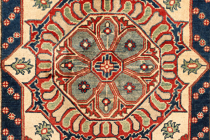 Multi Colored Kazak 6' 9 x 9' 6 - No. 68238 - ALRUG Rug Store