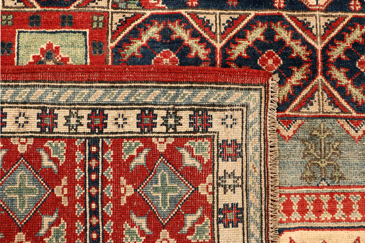 Multi Colored Kazak 6' 9 x 9' 6 - No. 68238 - ALRUG Rug Store