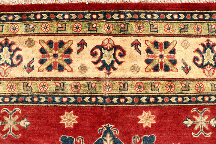 Firebrick Kazak 6' 7 x 9' 8 - No. 68240 - ALRUG Rug Store