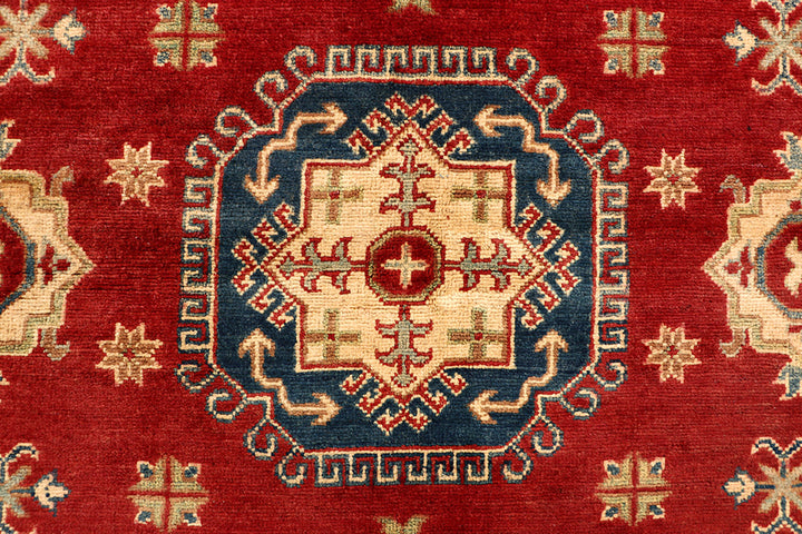 Firebrick Kazak 6' 7 x 9' 8 - No. 68240 - ALRUG Rug Store