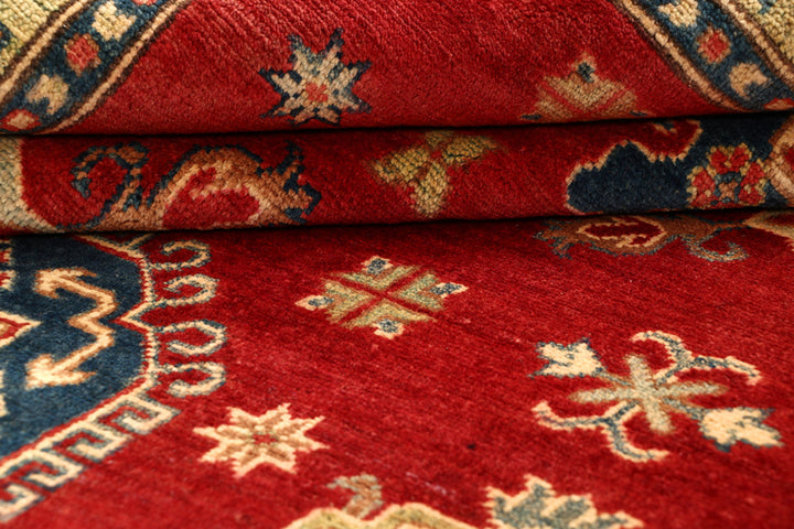 Firebrick Kazak 6' 7 x 9' 8 - No. 68240 - ALRUG Rug Store