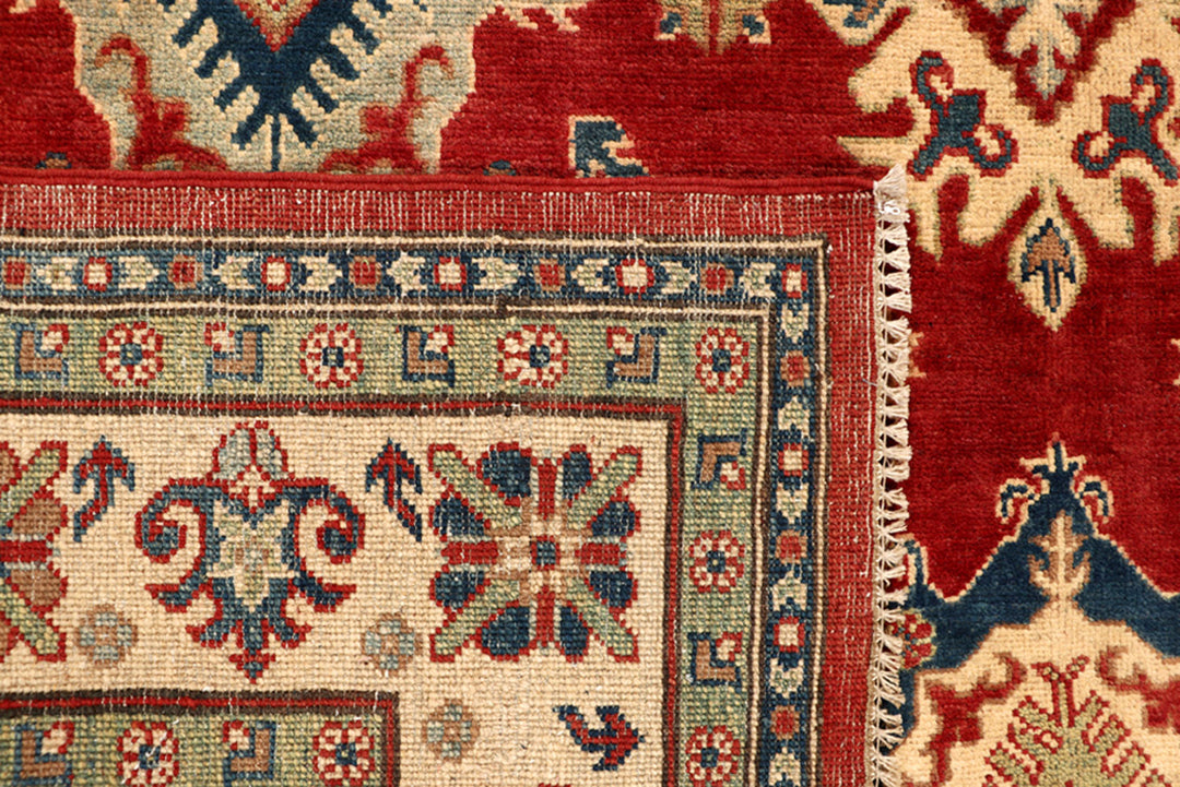 Firebrick Kazak 6' 7 x 9' 8 - No. 68240 - ALRUG Rug Store