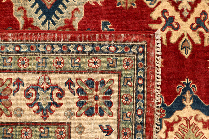 Firebrick Kazak 6' 7 x 9' 8 - No. 68240 - ALRUG Rug Store