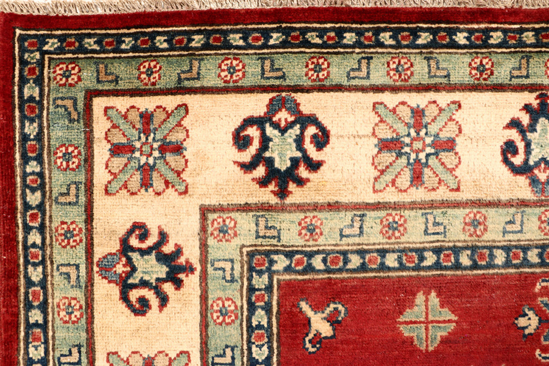 Firebrick Kazak 6' 8 x 10' - No. 68241 - ALRUG Rug Store