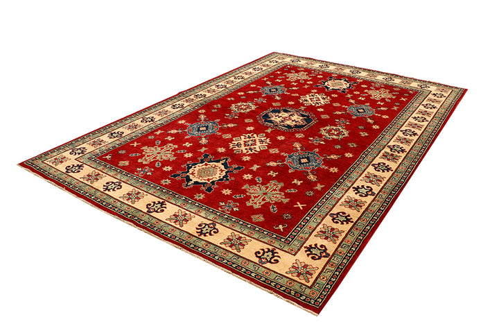 Firebrick Kazak 6' 8 x 10' - No. 68241 - ALRUG Rug Store