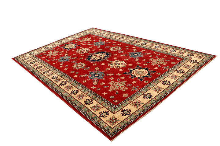 Firebrick Kazak 6' 8 x 10' - No. 68241 - ALRUG Rug Store