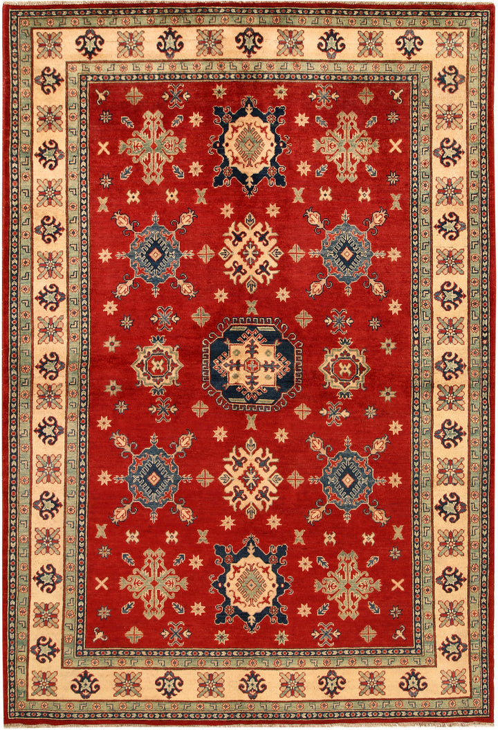Firebrick Kazak 6' 8 x 10' - No. 68241 - ALRUG Rug Store