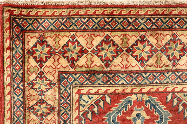 Tomato Kazak 6' 7 x 9' 9 - No. 68242 - ALRUG Rug Store
