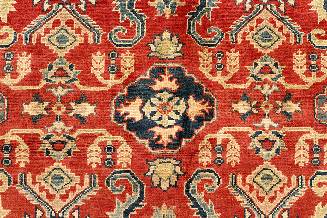 Tomato Kazak 6' 7 x 9' 9 - No. 68242 - ALRUG Rug Store