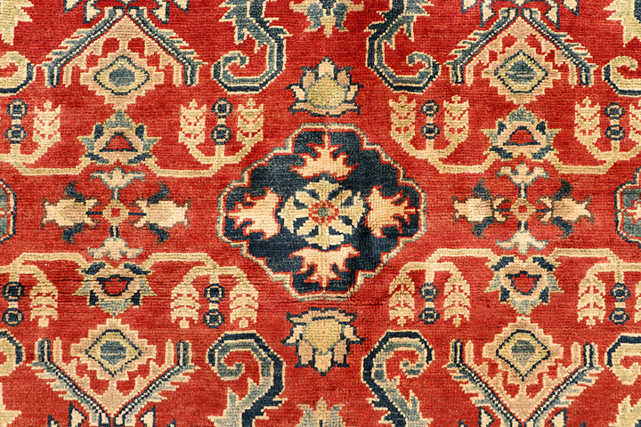 Tomato Kazak 6' 7 x 9' 9 - No. 68242 - ALRUG Rug Store