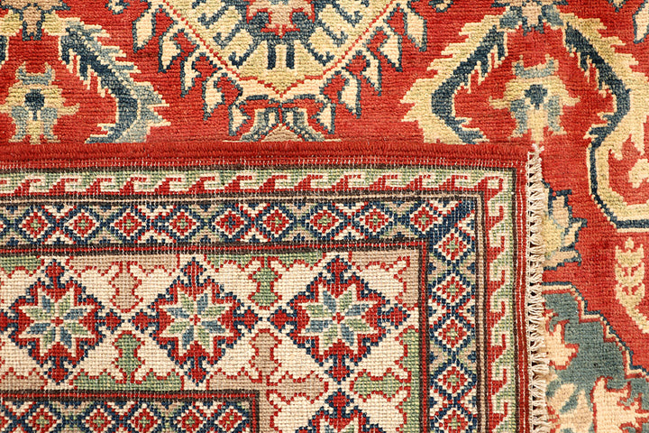 Tomato Kazak 6' 7 x 9' 9 - No. 68242 - ALRUG Rug Store