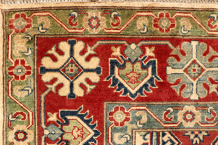 Navajo White Kazak 6' 7 x 9' 8 - No. 68243 - ALRUG Rug Store