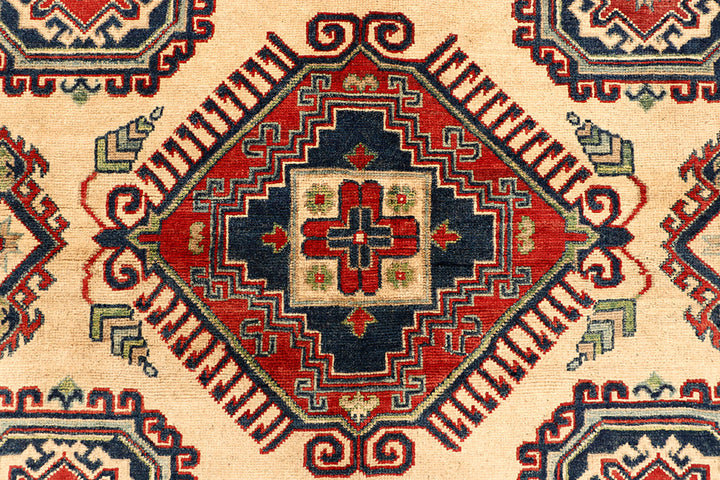 Navajo White Kazak 6' 7 x 9' 8 - No. 68243 - ALRUG Rug Store