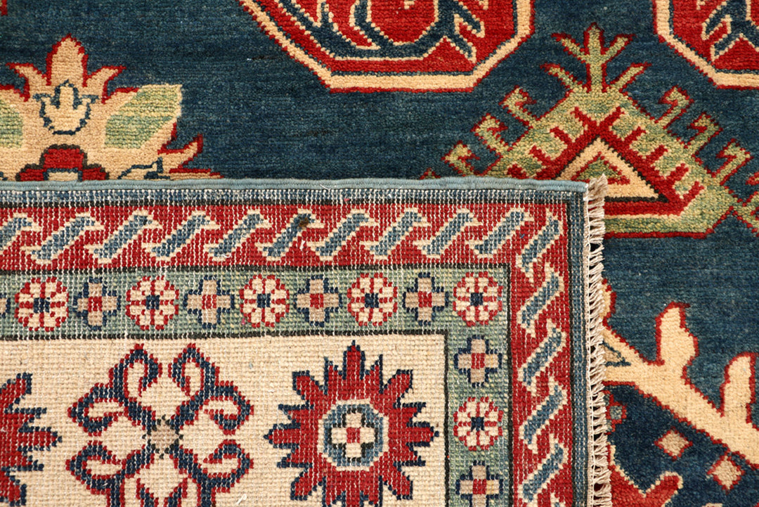 Steel Blue Kazak 6' 6 x 9' 7 - No. 68244 - ALRUG Rug Store