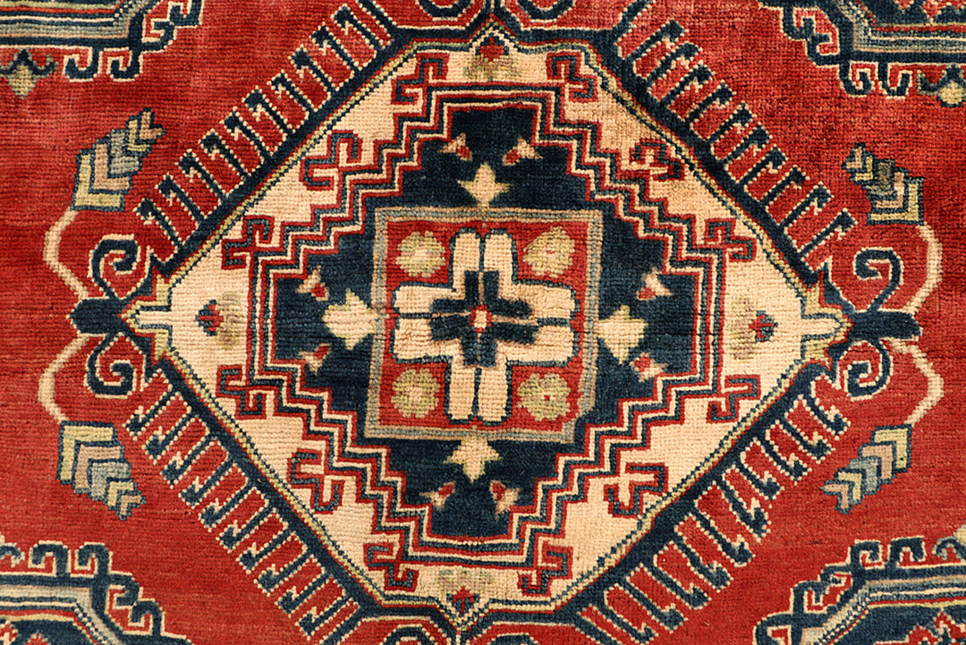 Firebrick Kazak 6' 7 x 9' 8 - No. 68245 - ALRUG Rug Store