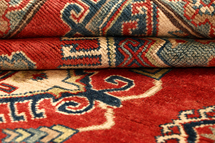 Firebrick Kazak 6' 7 x 9' 8 - No. 68245 - ALRUG Rug Store