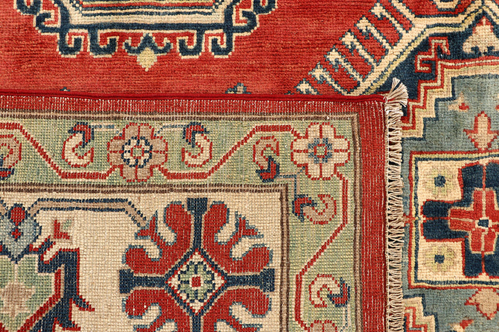 Firebrick Kazak 6' 7 x 9' 8 - No. 68245 - ALRUG Rug Store