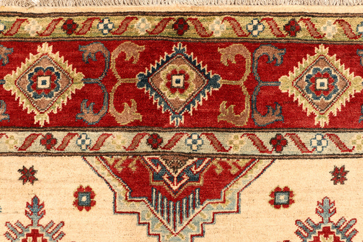 Navajo White Kazak 6' 9 x 9' 7 - No. 68246 - ALRUG Rug Store