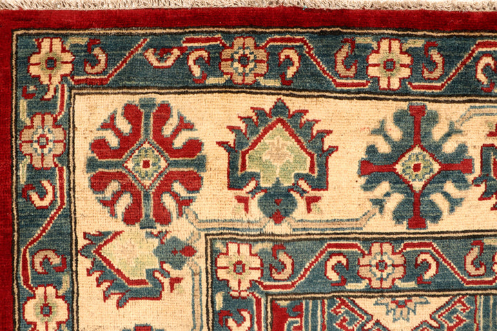 Firebrick Kazak 6' 4 x 9' 8 - No. 68247 - ALRUG Rug Store