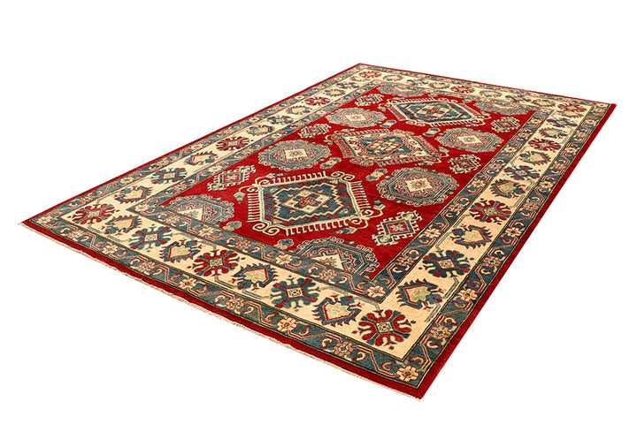 Firebrick Kazak 6' 4 x 9' 8 - No. 68247 - ALRUG Rug Store