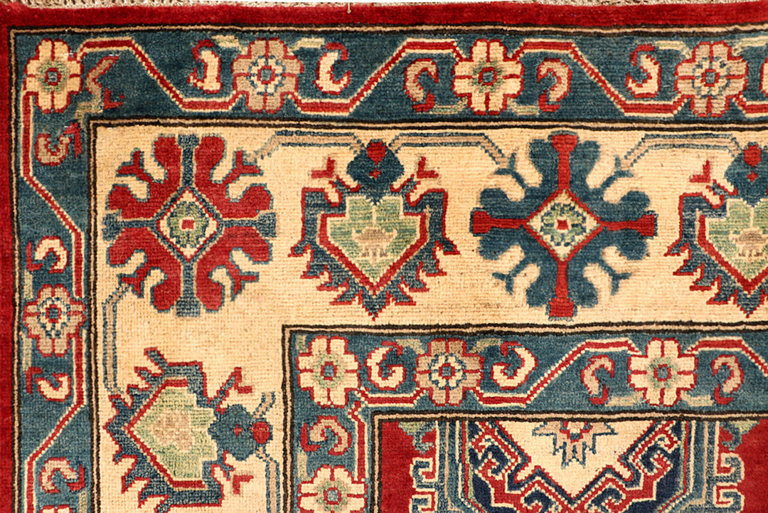 Firebrick Kazak 6' 6 x 9' 5 - No. 68248 - ALRUG Rug Store
