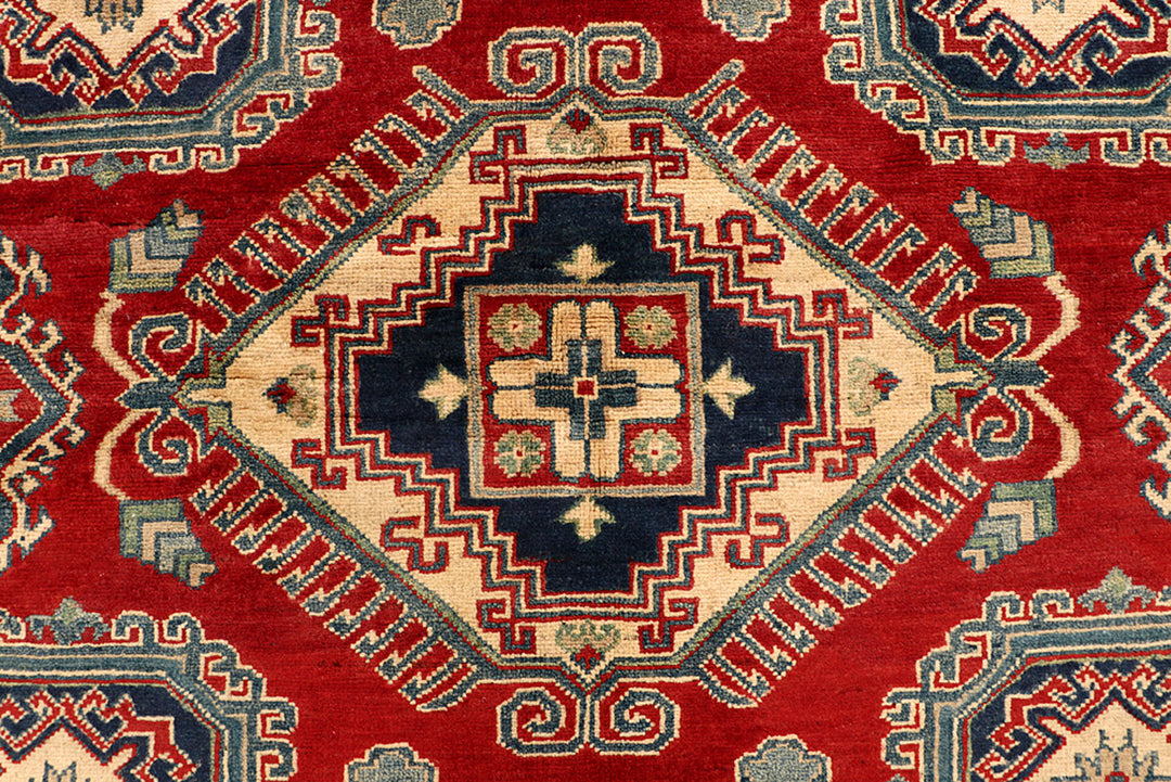 Firebrick Kazak 6' 6 x 9' 5 - No. 68248 - ALRUG Rug Store