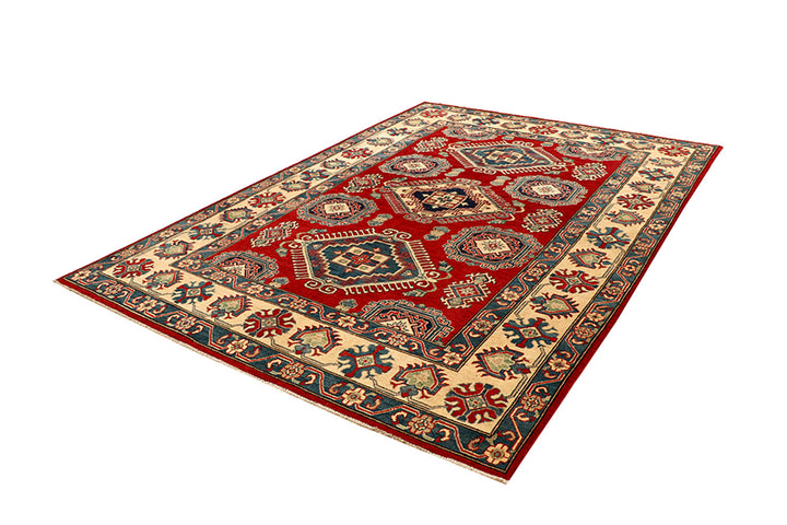 Firebrick Kazak 6' 6 x 9' 5 - No. 68248 - ALRUG Rug Store