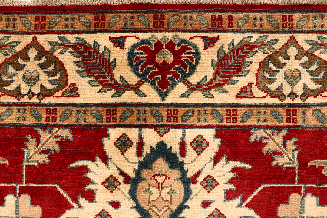 Firebrick Kazak 6' 10 x 9' 6 - No. 68249 - ALRUG Rug Store