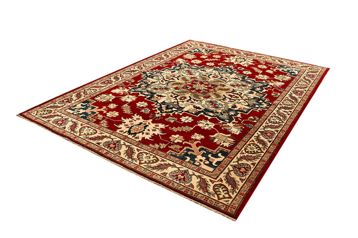 Firebrick Kazak 6' 10 x 9' 6 - No. 68249 - ALRUG Rug Store