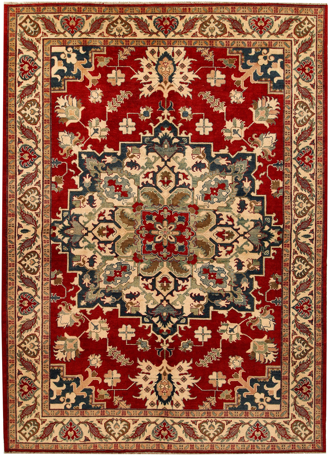 Firebrick Kazak 6' 10 x 9' 6 - No. 68249 - ALRUG Rug Store