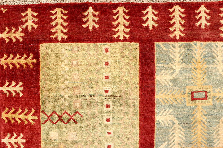 Firebrick Kazak 6' 5 x 9' 5 - No. 68250 - ALRUG Rug Store