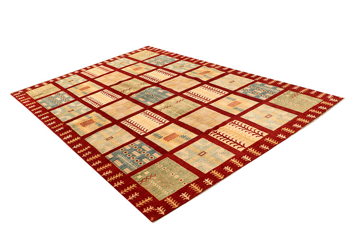 Firebrick Kazak 6' 5 x 9' 5 - No. 68250 - ALRUG Rug Store