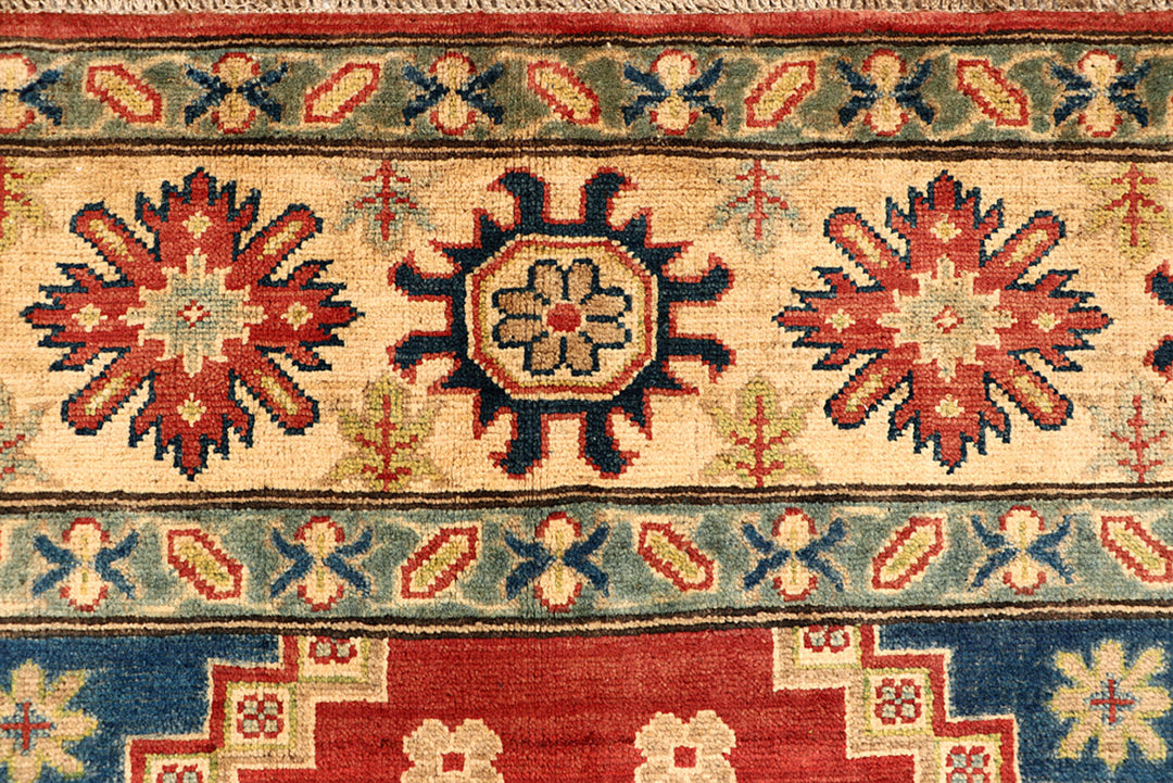 Firebrick Kazak 6' 9 x 9' 4 - No. 68251 - ALRUG Rug Store