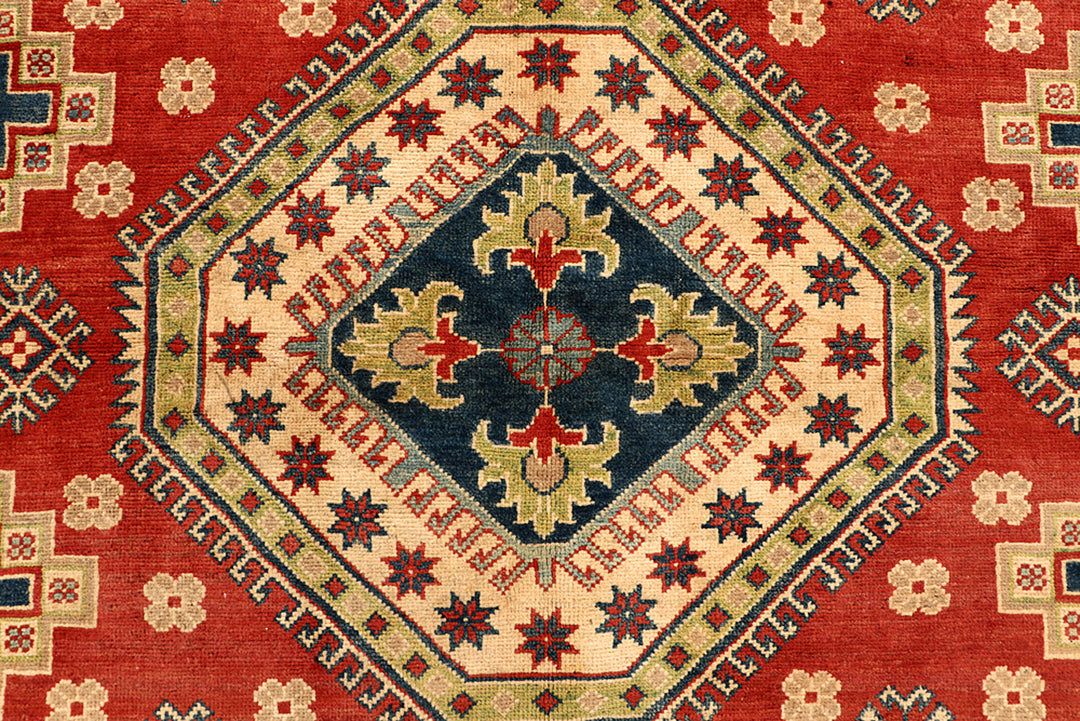 Firebrick Kazak 6' 9 x 9' 4 - No. 68251 - ALRUG Rug Store