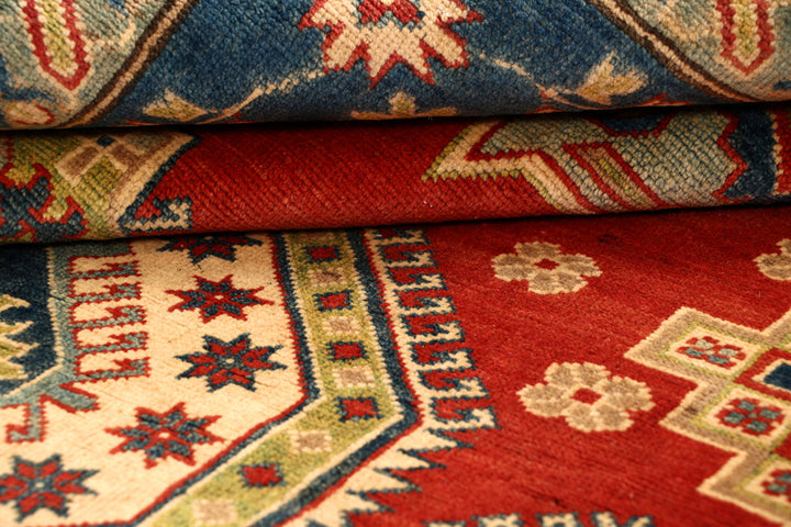 Firebrick Kazak 6' 9 x 9' 4 - No. 68251 - ALRUG Rug Store