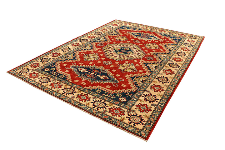 Firebrick Kazak 6' 9 x 9' 4 - No. 68251 - ALRUG Rug Store